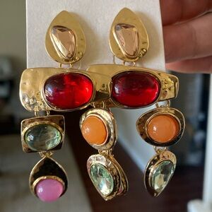 Zara crystal earrings